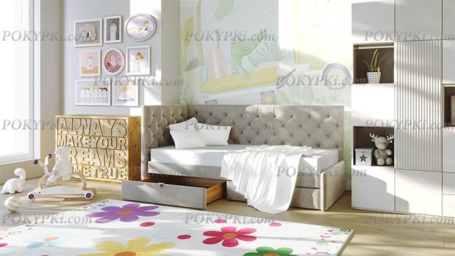 Угловая кровать Фиона