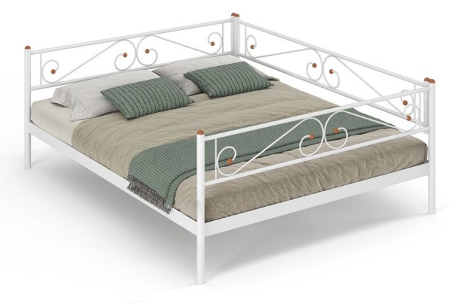 Металлическая кровать кушетка Шарм