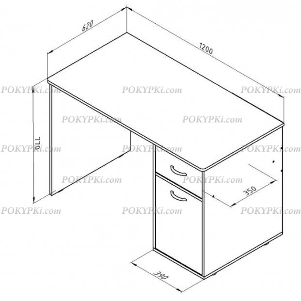 Компьютерный стол Дельта 15.1