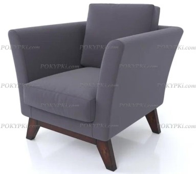 Вельветовое кресло Дублин