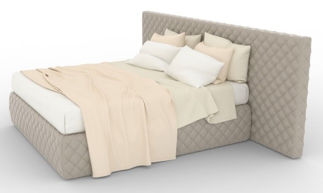 Кровать с мягкой спинкой Намия Кровать с мягкой спинкой Намия