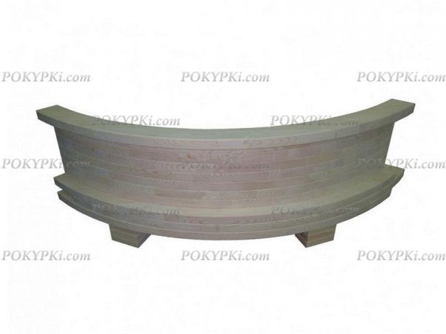 Круглая кровать из массива Абсолют Круглая кровать из массива Абсолют