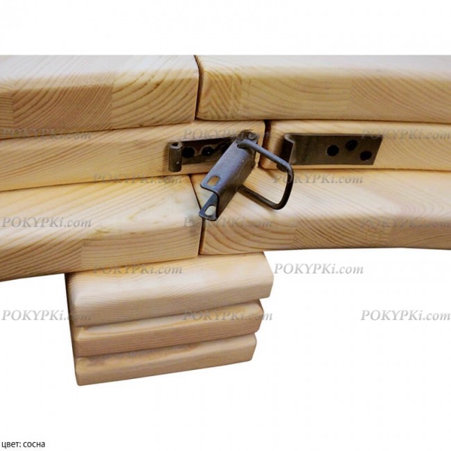 Круглая кровать из массива Абсолют Круглая кровать из массива Абсолют