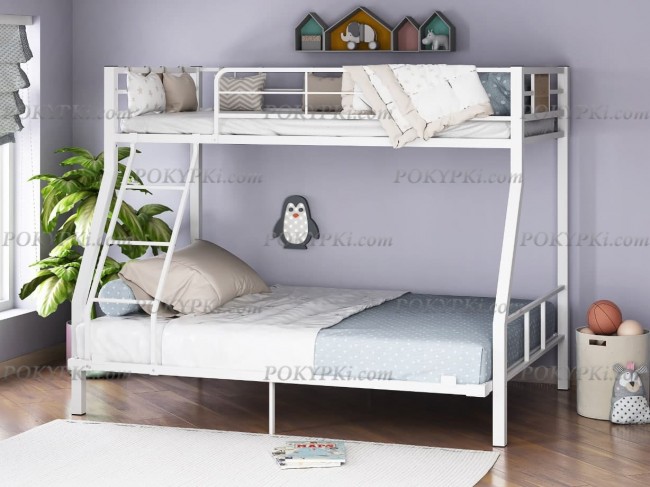 Двухъярусная кровать Гранада -1 140 белая Двухъярусная кровать Гранада -1 140 белая