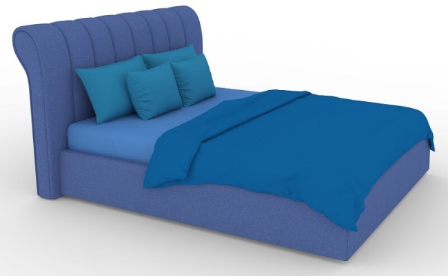 Кровать с мягкой спинкой Эмма Кровать с мягкой спинкой Эмма