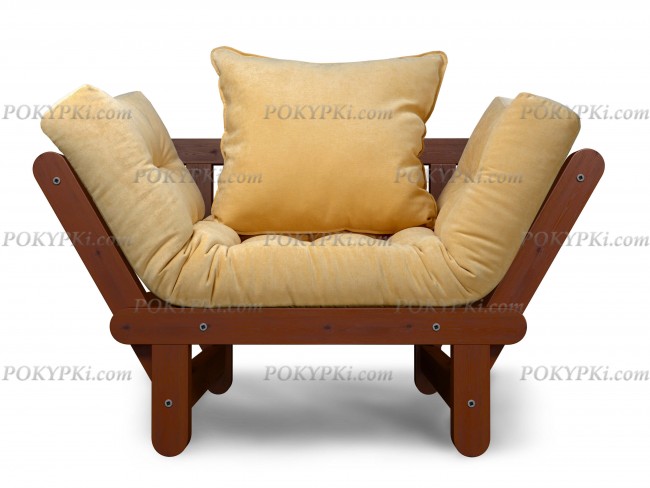 Кресло Сламбер (Вишня)-бежевый