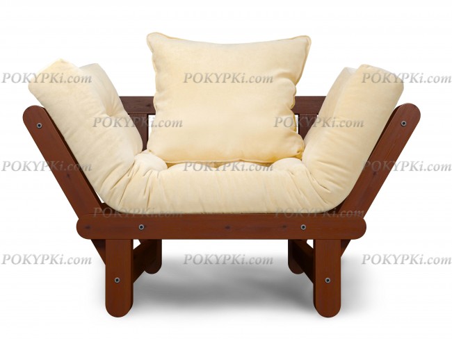 Кресло Сламбер (Вишня)-белый