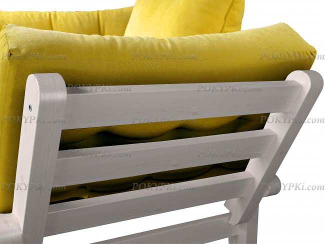 Кресло Сламбер (Дуб белёный)-массив бука