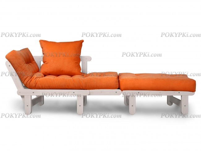 Кресло Сламбер (Дуб белёный)-кресло-кровать