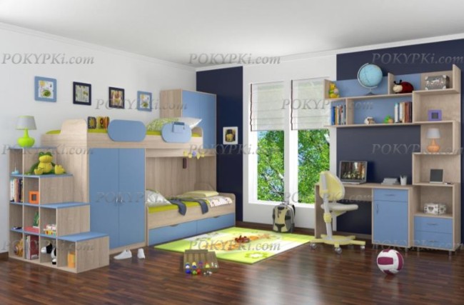 Модульная детская комната Дельта 1 Модульная детская комната Дельта 1