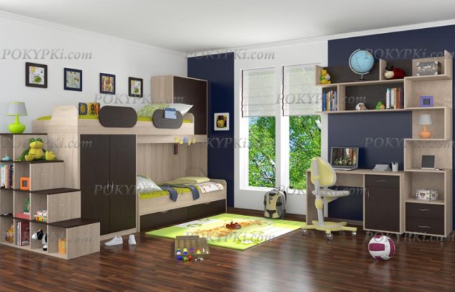 Модульная детская комната Дельта 1 Модульная детская комната Дельта 1