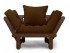 Кресло Сламбер (Орех)-коричневый
