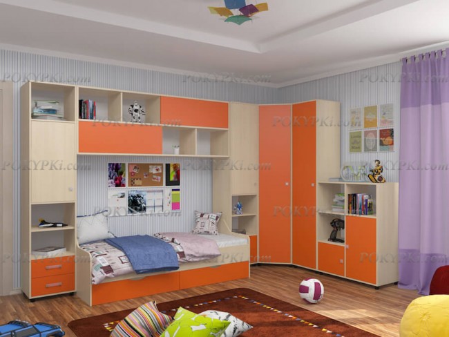 Модульная детская комната Дельта 2 Модульная детская комната Дельта 2