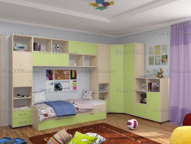Модульная детская комната Дельта 2 Модульная детская комната Дельта 2