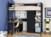 Кровать чердак с рабочей поверхностью Дельта Лофт 20.02.01