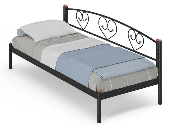 Металлическая кровать тахта Дарина