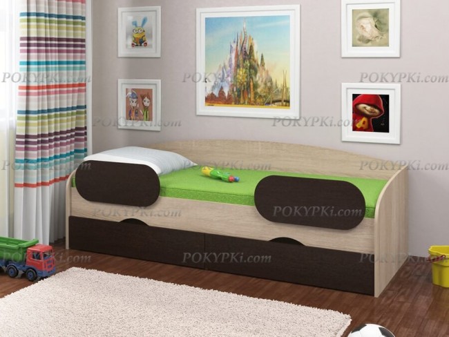 Детская кровать Соня 2 нижняя Детская кровать Соня 2 нижняя