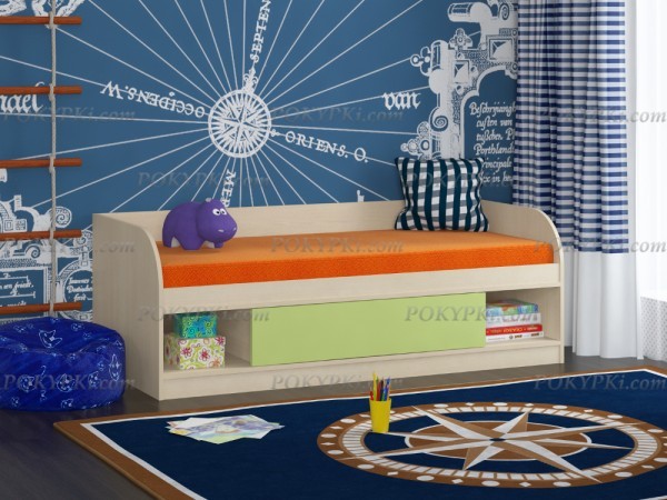 Детская кровать Соня 4 с ящиком Детская кровать Соня 4 с ящиком