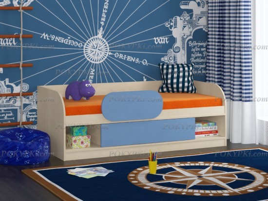 Детская кровать Соня 4 с ящиком Детская кровать Соня 4 с ящиком