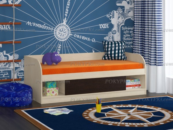 Детская кровать Соня 4 с ящиком Детская кровать Соня 4 с ящиком