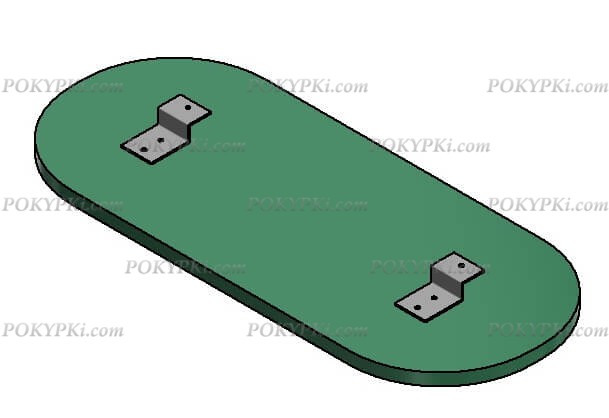 Детская кровать Соня 4 с ящиком Детская кровать Соня 4 с ящиком