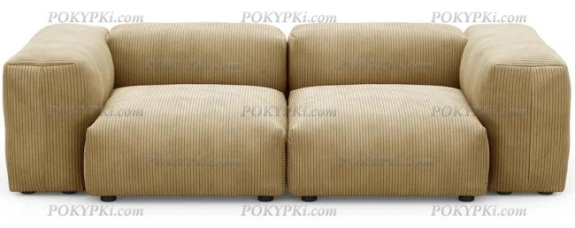 Модульный диван Фиджи 2-х секционный большой