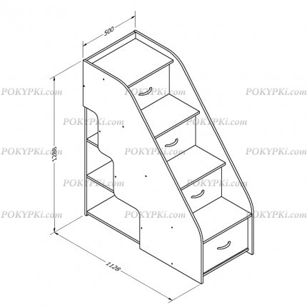 Модульная детская комната Дельта 4