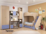Модульная мебель для детской комната Дельта 4