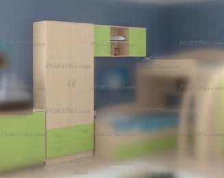 Комплект Соня 3 (шкаф+полка) Комплект Соня 3 (шкаф+полка)