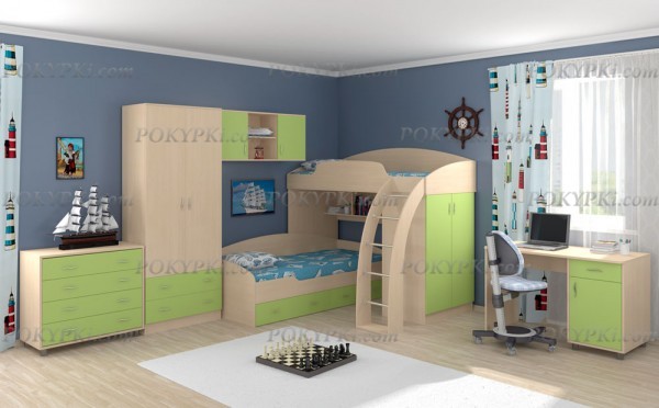 Детская комната Соня 1+2+3 Детская комната Соня 1+2+3