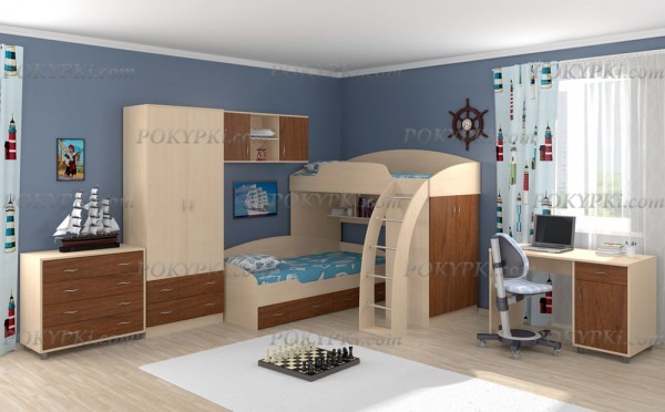 Детская комната Соня 1+2+3 Детская комната Соня 1+2+3