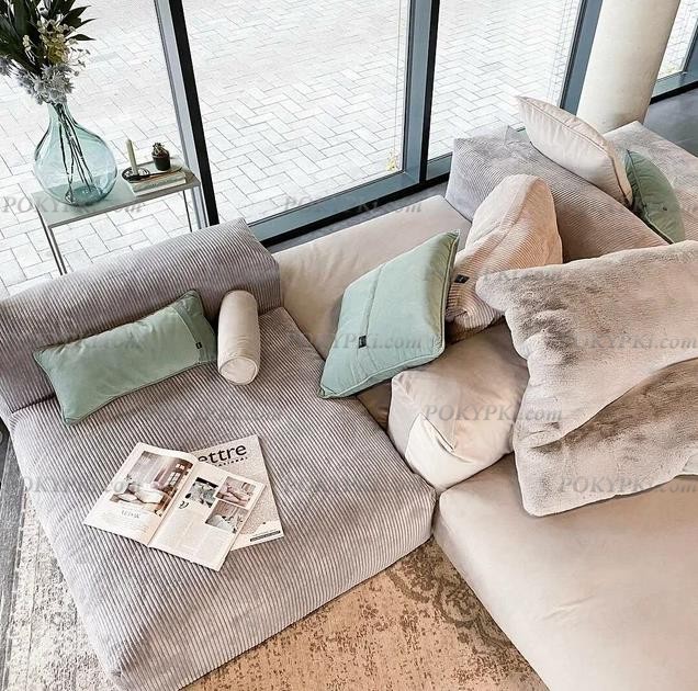 Модульный диван с оттоманкой Фиджи Модульный диван с оттоманкой Фиджи