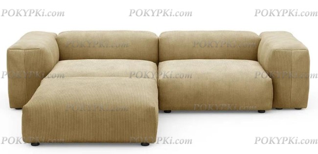 Модульный диван с оттоманкой Фиджи Модульный диван с оттоманкой Фиджи