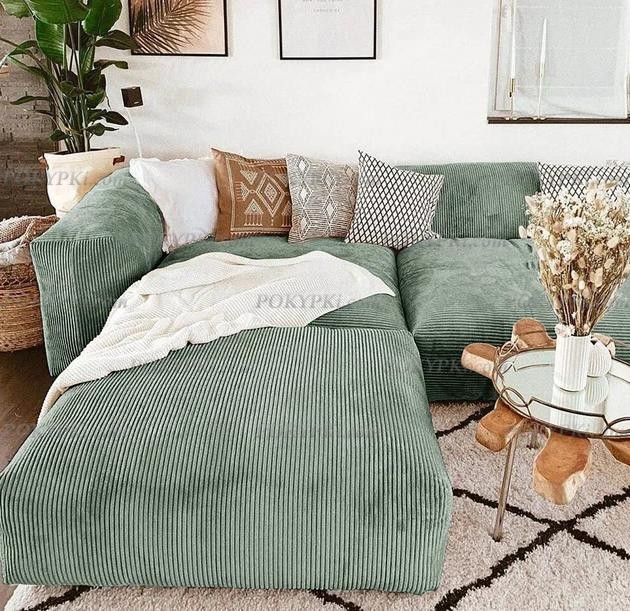 Модульный диван с оттоманкой Фиджи Модульный диван с оттоманкой Фиджи