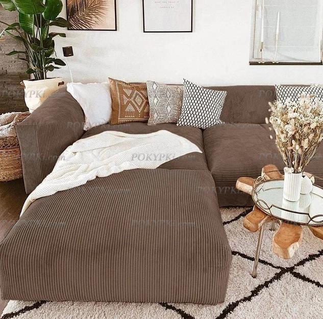 Модульный диван с оттоманкой Фиджи Модульный диван с оттоманкой Фиджи