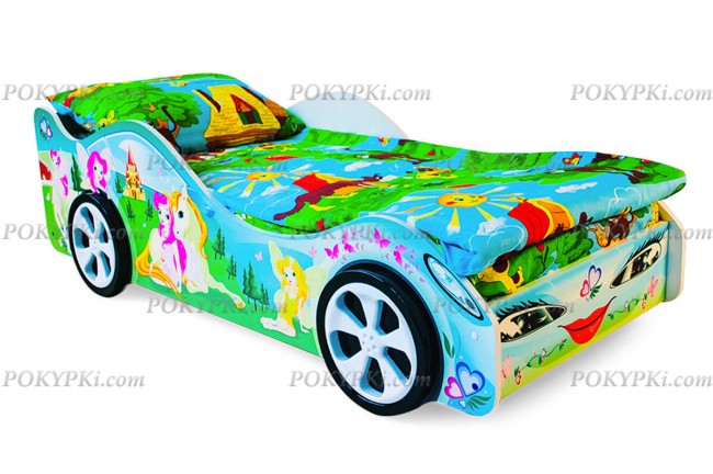 Детская кровать-машина-Принцесса