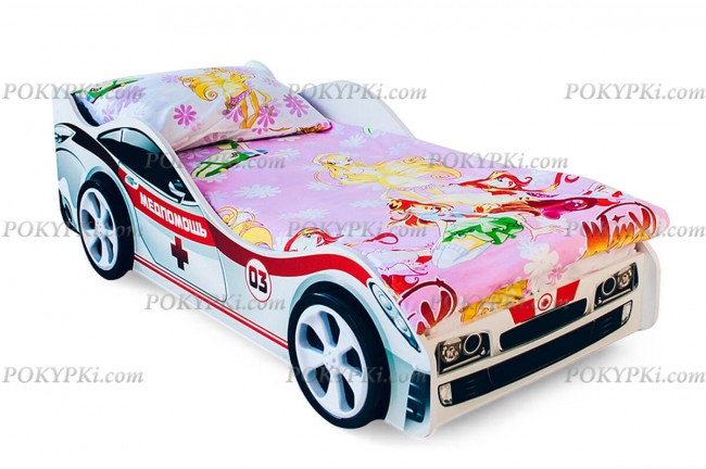 Детская кровать-машина-Медпомощь