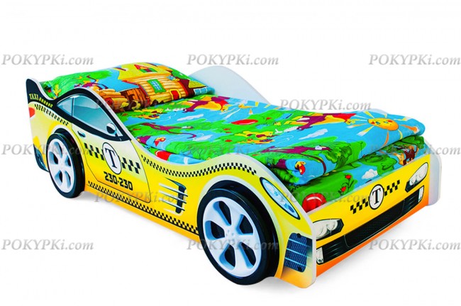 Детская кровать-машина-Такси