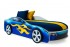 Детская кровать-машина "Бондмобиль"-синий