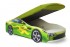 Детская кровать-машина "Бондмобиль"-зеленый