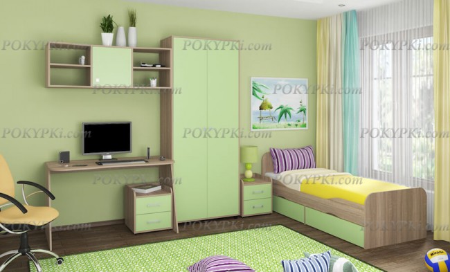 Модульная детская комната Дельта 10 Модульная детская комната Дельта 10