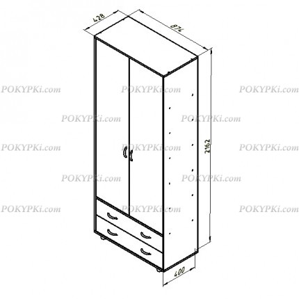 Модульная детская комната Дельта 11