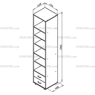 Модульная детская комната Дельта 11
