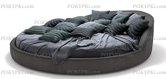 Круглая кровать «Джаз»