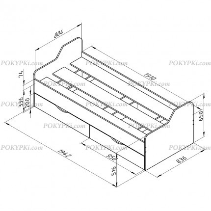 Модульная детская комната Дельта 13