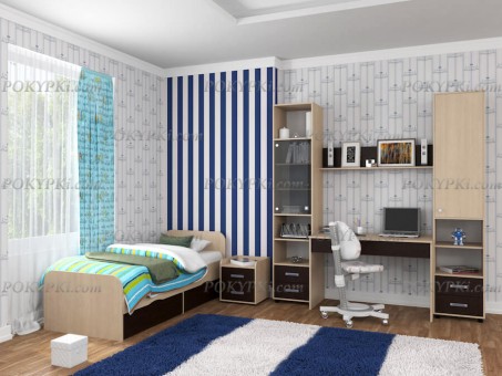 Модульная детская комната Дельта 14