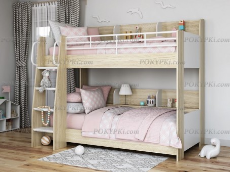Детская двухъярусная кровать Соня 5 Детская двухъярусная кровать Соня 5