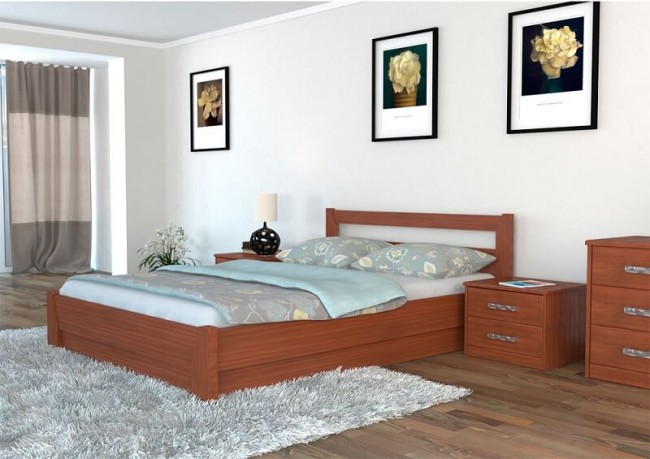 Кровать Парма из бука, из ясеня Кровать Парма из бука, из ясеня