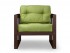 Кресло Астер (Орех)-зеленый