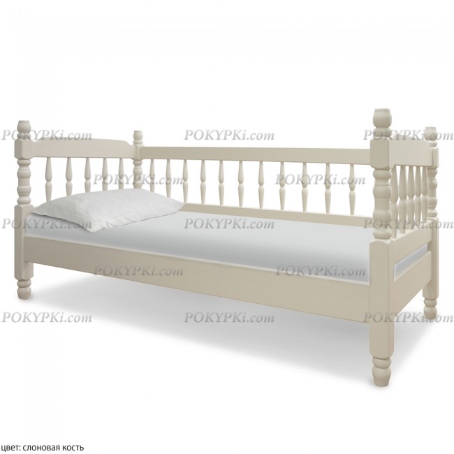 Кровать Смайл с тремя спинками-с ящиками для белья (доп.опция)